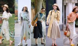 Chợt thấy váy dài qua gối là thanh lịch và trang nhã nhất, phụ nữ 30 hay 40 tuổi diện thì trông tây quá