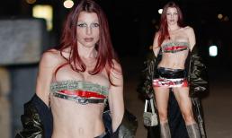 'Bom sex hiện đại' Julia Fox mặc đồ cũn cỡn tại Tuần lễ thời trang Milan 2023