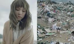 Vừa ra MV comeback, Hiền Hồ đã gây tranh cãi vì phân cảnh quay ở bãi rác, còn bị chê giọng hát và 'cà khịa' chuyện cũ