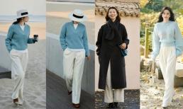 Cách diện quần trắng sang trọng, dáng cao thanh thoát và không hề bị béo