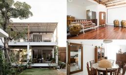 Nhà phố với thiết kế mang hơi thở truyền thống, gần gũi thiên nhiên