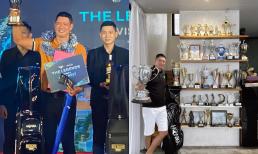 Không chỉ sở hữu loạt vai diễn để đời, Bình Minh còn gây choáng với tủ cúp cực hoành tráng