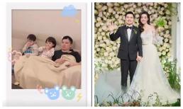 Đỗ Mỹ Linh tinh nghịch khoe khoảnh khắc đời thường cực nhắng nhít của chồng đại gia