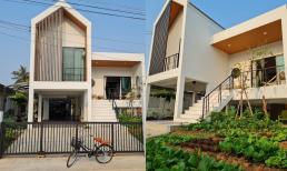 Thiết kế nhà đẹp lệch tầng, kết hợp nhiều phong cách đem lại không gian sống tiện nghi cho gia chủ