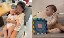 Phạm Quỳnh Anh khoe khoảnh khắc các con chơi cùng nhau, ái nữ thứ 2 có loạt hành động cực hiểu chuyện dành cho em 