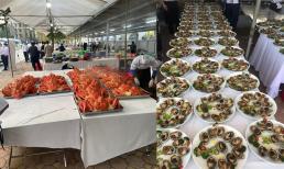 Đám cưới ở Bắc Ninh gây 'bão' vì thực đơn toàn cua hoàng đế, bào ngư