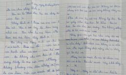 Nghẹn ngào trước bức thư cô học trò gửi thầy giáo kể về chuyện bố mẹ ly hôn