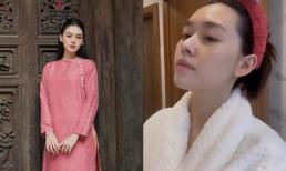 Á hậu Tường San khoe mặt mộc cực đỉnh: Làn da trắng hồng, visual xuất sắc hết cỡ 