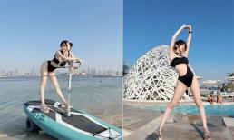 Vợ hai của đại gia Minh Nhựa gia nhập đường đua bikini, khoe dáng gợi cảm