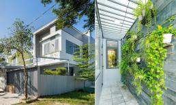 Mẫu nhà ống hiện đại không cần giếng trời vẫn tràn ngập ánh sáng và thoáng khí 