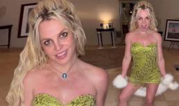 Britney Spears mải mê khoe dáng dù chó cưng trốn ra ngoài cắn một người lớn tuổi 