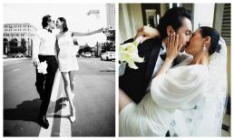 Kathy Uyên tung bộ ảnh cưới trắng đen đậm chất điện ảnh bên chồng