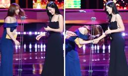 Son Ye Jin và 'Em gái quốc dân' Park Bo Young chung một khung hình, đàn em cúi gập người khi gặp bà xã Hyun Bin  