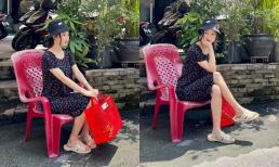 Á hậu Phương Nhi gây sốt với hình ảnh diện đồ bộ kết hợp dép tổ ong và giỏ đi chợ, nhan sắc vẫn xinh hết nấc