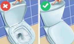 Bạn có đang sử dụng bồn cầu đúng cách? 5 điểm kiến ​​thức dạy bạn đi vệ sinh đúng cách