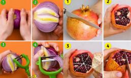 Mẹo cắt trái cây, rau củ có thể giúp bạn tiết kiệm thời gian