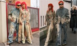 Quỳnh Anh Shyn xuất hiện bên bạn trai tại Tuần lễ thời trang Milan, vẻ ngoài khác lạ khó nhận ra