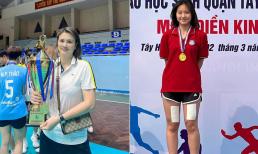 'Hoa khôi bóng chuyền' Kim Huệ tự hào khi con gái đoạt Huy chương vàng kỳ thi thể thao