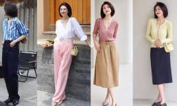 Ở độ tuổi trung niên đừng ăn mặc quá lỗi thời, thời trang năm nay đơn giản, thanh lịch và cao cấp, siêu thực tế