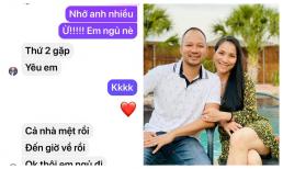 Hồng Ngọc chia sẻ tin nhắn với chồng, dân tình 'tan chảy' vì sự ngọt ngào bình dị này