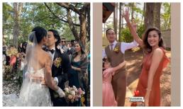 Kathy Uyên khóa môi chồng cực ngọt trong lễ cưới chính thức ở resort, Hà Tăng cùng chồng làm phụ dâu phụ rể cực đỉnh