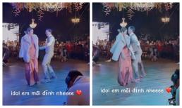 Bỏ hình ảnh cặp đôi nghiêm túc, Hà Tăng và Louis Nguyễn 'quẩy bung nóc' ở đám cưới Kathy Uyên