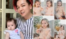 Ngắm loạt ảnh xinh như búp bê của cháu gái Vũ Hà, không mê hơi phí!
