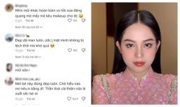 Hoa hậu Thanh Thủy lộ dấu hiệu thẩm mỹ và làn da kém sắc