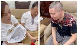 Phương Oanh cùng Shark Bình đến thăm NSƯT Công Lý, y hệt con gái và con rể ra mắt bố vợ