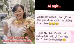 Làm dâu nhà giàu, cô gái kể 'nỗi khổ' không được đến rạp xem phim vì chồng bảo tốn tiền