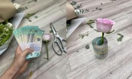 Hướng dẫn các anh chồng cắm hoa hồng cực đẹp, đơn giản mà vợ thích mê