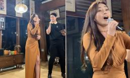 Không phải Shark Bình, Phương Oanh công khai song ca với trai trẻ lạ mặt cực ăn ý