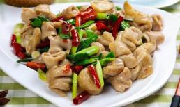 Lòng lợn xào dai không nhai được? Mách bạn mẹo này, lòng ăn giòn và tươi, không tanh hay hôi