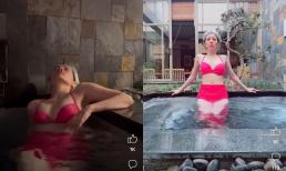 Lệ Quyên diện bikini nóng bỏng khoe dáng đỉnh cao, mặt mộc không tì vết được khen nức nở
