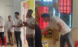 Quế Ngọc Hải đến viếng 3 mẹ con gặp tai nạn ở Hưng Nguyên (Nghệ An) và trích tiền hỗ trợ gia đình