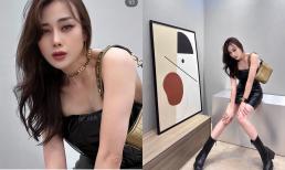 Hậu bị chê bai, Phương Oanh tung loạt ảnh khoe sắc vóc, nay cũng diện đồ hiệu nhưng đẳng cấp hơn hẳn 