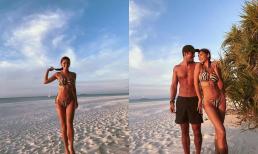 Hoa hậu Hoàn vũ 2015 - Pia Wurtzbach gây mê khi diện bikini 2 mảnh khoe body, hiếm hoi cho bạn trai lên sóng 