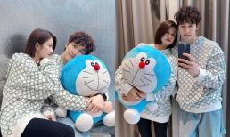 Trình Mỹ Duyên gây sốt khi khoe ảnh diện đồ đôi cùng Đình Tú trong 'Đừng nói khi yêu', còn tạo dáng tình tứ đến bất ngờ