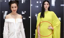 Hề Mộng Dao đọ sắc với Lý Băng Băng nhưng mất điểm vì lộ vòng eo 'bánh mỳ' 