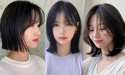 Kiểu tóc ngắn đen ngắn trông sang trọng, trông trẻ trung hơn