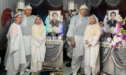 Các con nuôi hội tụ cúng thất thứ 2 cho nghệ sĩ Vũ Linh