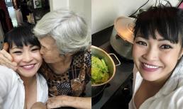 Phương Thanh đảm đang khi về thăm mẹ sau nhiều ngày bận rộn, loạt khoảnh khắc tình cảm của 2 thế hệ gây sốt 