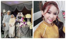 Bình Tinh lên tiếng khi bị chê trách vì mỉm cười, chụp bên di ảnh cố NSƯT Vũ Linh ở lễ cúng thất thứ 2