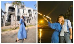 Minh Hằng nhận liền 2 biệt thự đón cặp song sinh, được chồng cưng như trứng mỏng