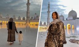 Siêu mẫu Naomi Campbell chia sẻ ảnh hiếm bên con gái 18 tháng tuổi