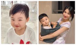 Hòa Minzy dặn dò con trai không được đi với người lạ nhưng quý tử đáp một câu mà cười bò 