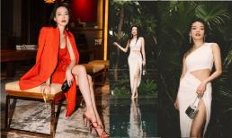 Thư Kỳ khoe vẻ đẹp gợi cảm với đôi chân dài miên man ở tuổi 47