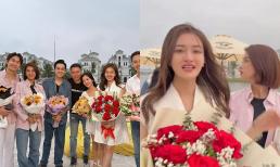 Dàn diễn viên 'Đừng nói khi yêu' lần lượt đăng ảnh đóng máy, Thùy Anh rưng rưng nước mắt