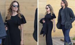 Angelina Jolie diện đồ khoét eo đi hẹn hò cùng triệu phú kém 3 tuổi 