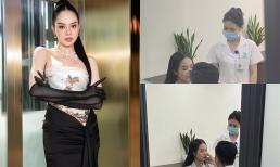 Giữa nghi vấn can thiệp dao kéo, Hoa hậu Thanh Thủy bất ngờ lộ ảnh tại thẩm mỹ viện